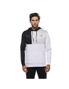 Sudadera Drop Shot Ancor Jmd Blanco Negro | Ofertas de pádel